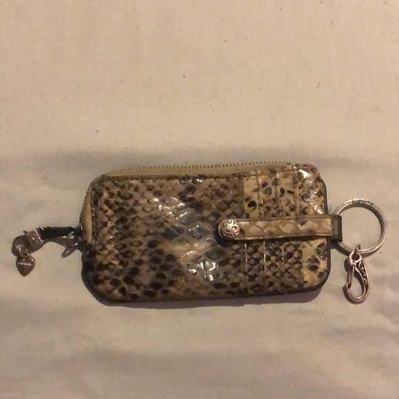 BRIGHTON Snake Skin Wallet